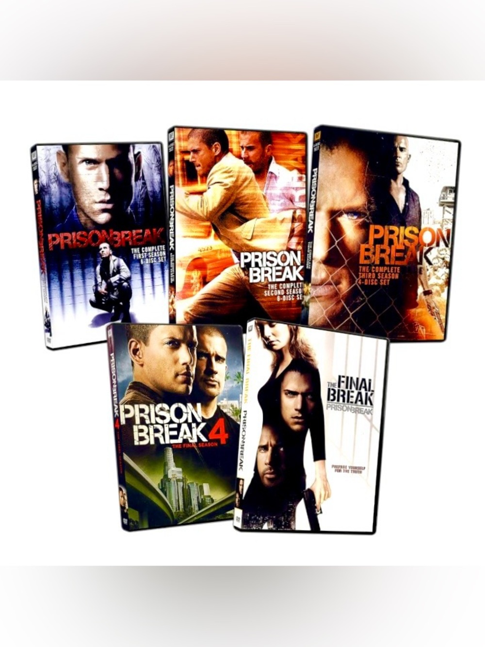 Prison Break: The Complete Series (DVD, 2009, 23-Disc Set)